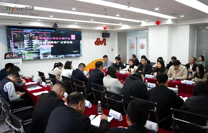 湖南湘江新区文旅产业开展座谈会召开—AI科技助力“两山联动”