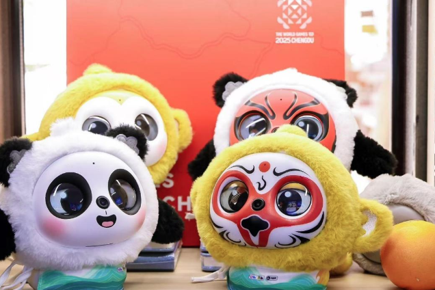 “萌主驾到”，首对世界运动会AI吉祥物萌宠Ropet蓉宝、锦仔诞生啦！